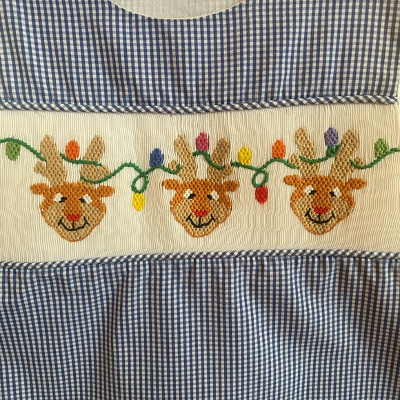 Remember Nguyen Smocked Toddler Girls Dress size 4T - Picture 7 of 16